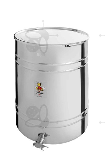 Picture of Honey tank 430 kg, airtight lid, stainless steel gate