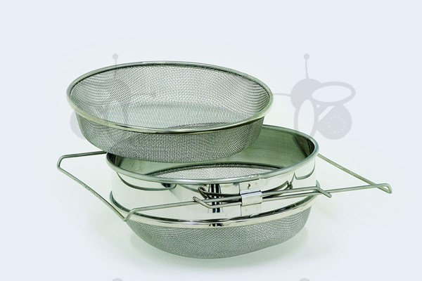 Picture of Double stainless steel strainer, coarse, o 24 cm