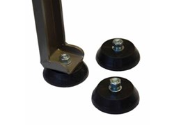 Rubber feet for extractor with screw M8