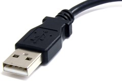 USB port for universal connectivity