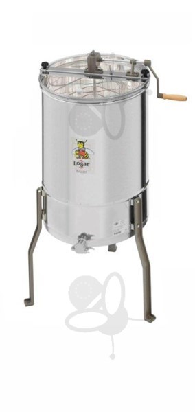 Imagen de 3-cuadros extractor de miel tangencial, manual, barril 40 cm