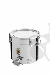 Picture of Honey tank 25 kg, airtight lid, stainless steel gate