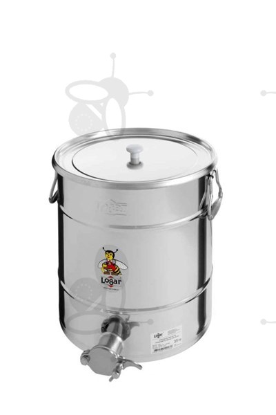 Picture of Honey tank 35 kg, stainless steel gate