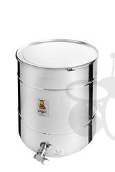 Picture of Honey tank 300 kg, airtight lid, stainless steel gate