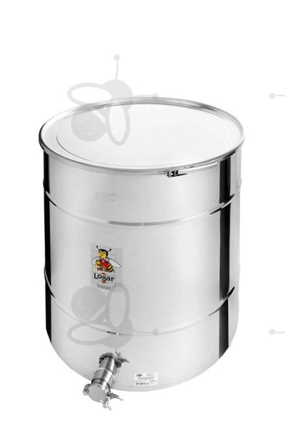 Picture of Honey tank 300 kg, airtight lid, stainless steel gate