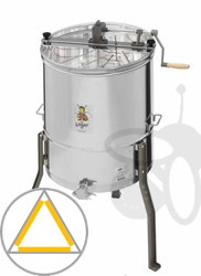 Imagen de 3-cuadros extractor de miel tangencial, manual, barril 52 cm, universal