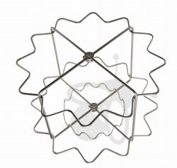 Picture of 12 frames basket, radial, diameter 63 cm, Zander, stainless steel