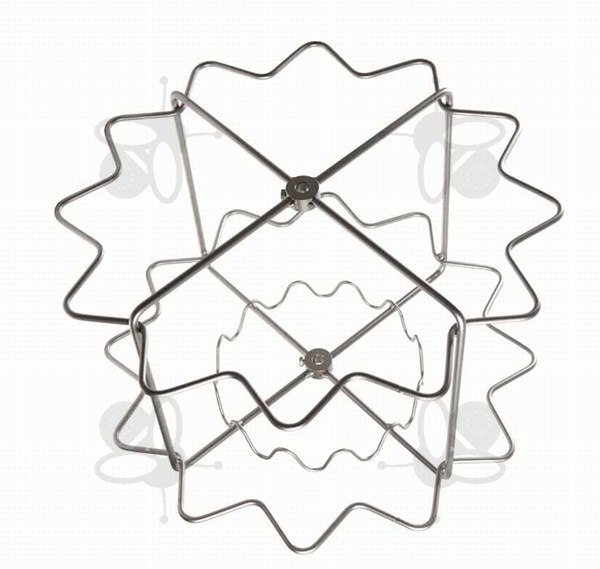 Immagine relativa a 12 favo gabbia radiale D63, Zander, acciaio inossidabile