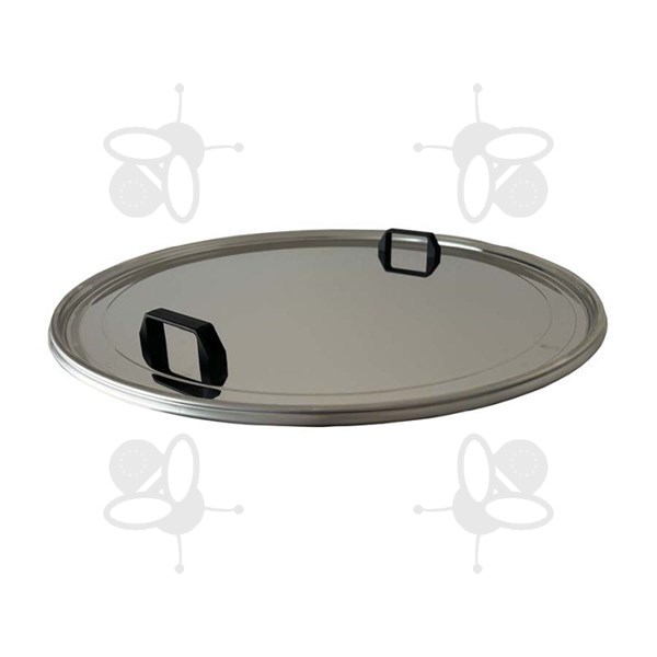 Photo de Deckel mit Dichtung Dm. 63 cm für 3295 mit 2 Griffe