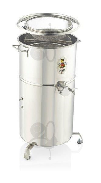 Photo de Réservoir de 30 kg, avec tamis fin et robinet supérieur