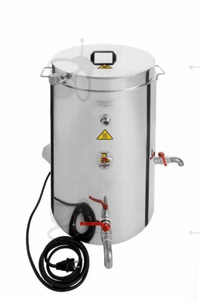 Picture of Double walled waxtank, capacity 75l